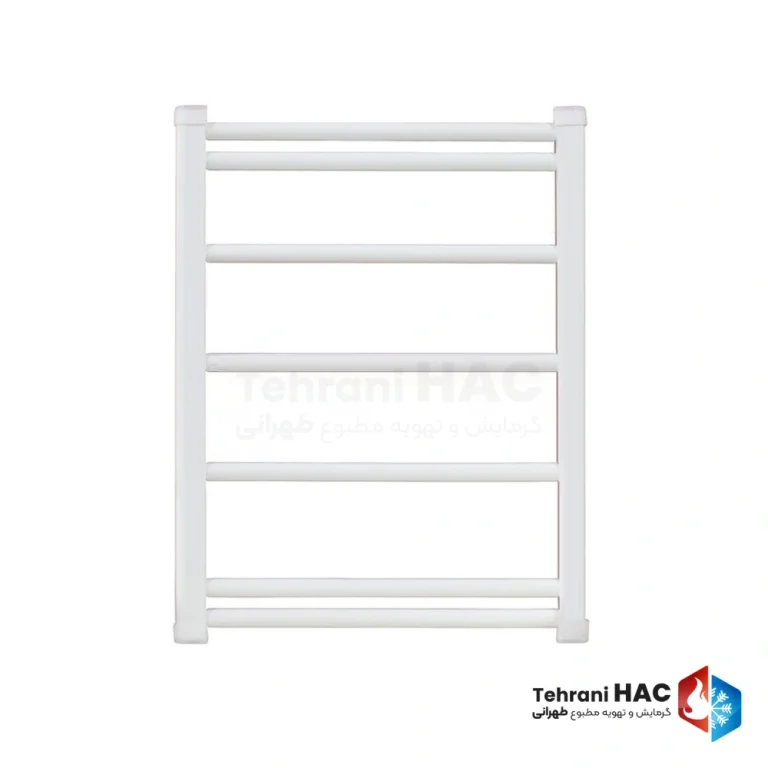 حوله خشک کن فولادی ایران رادیاتور 7 لوله بلند (مدل TR01)