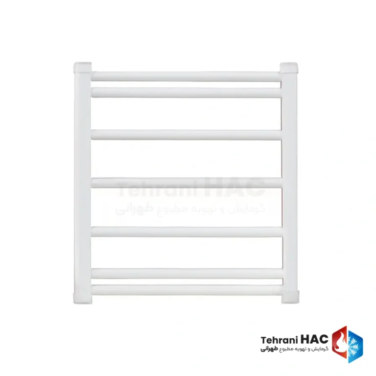 حوله خشک کن فولادی ایران رادیاتور 7 لوله کوتاه (مدل TR01)